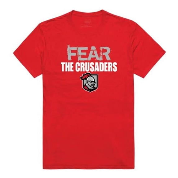 Belmont Abbey College Crusaders Fear College T-Shirt, Red - Extra Large