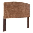 thumbnail image 1 of Belmont Home Estern 62.5" Banana Leaf Panel Queen Headboard in Honey/Dark Brown, 1 of 11
