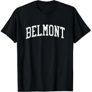 Belmont NH Vintage Athletic Sports JS02 T-Shirt