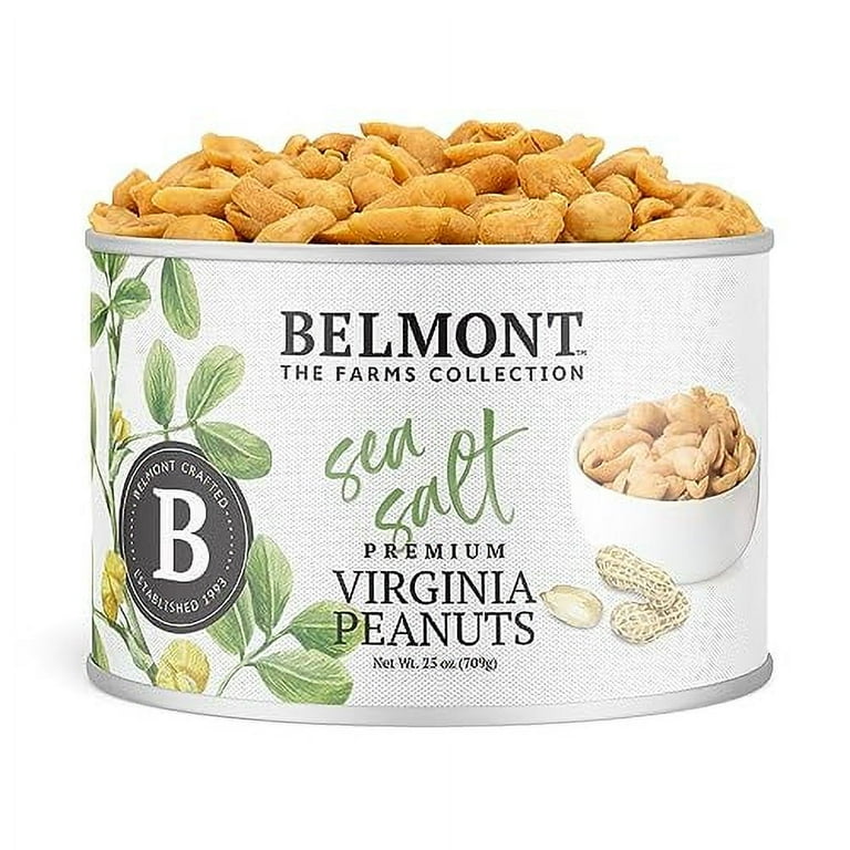 Belmont Peanuts Sea Salt Virginia Peanuts, Extra Large, 25oz