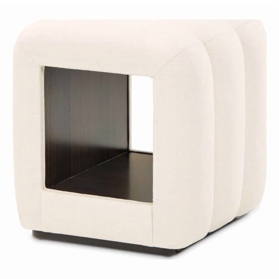 Belmont Place Vanity Bench - Cream/Espresso