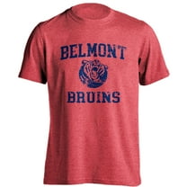 Belmont University Bruins BU Distressed Retro Short Sleeve T-Shirt