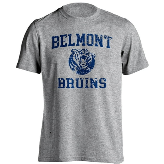 Belmont University Bruins BU Distressed Retro Short Sleeve T-Shirt