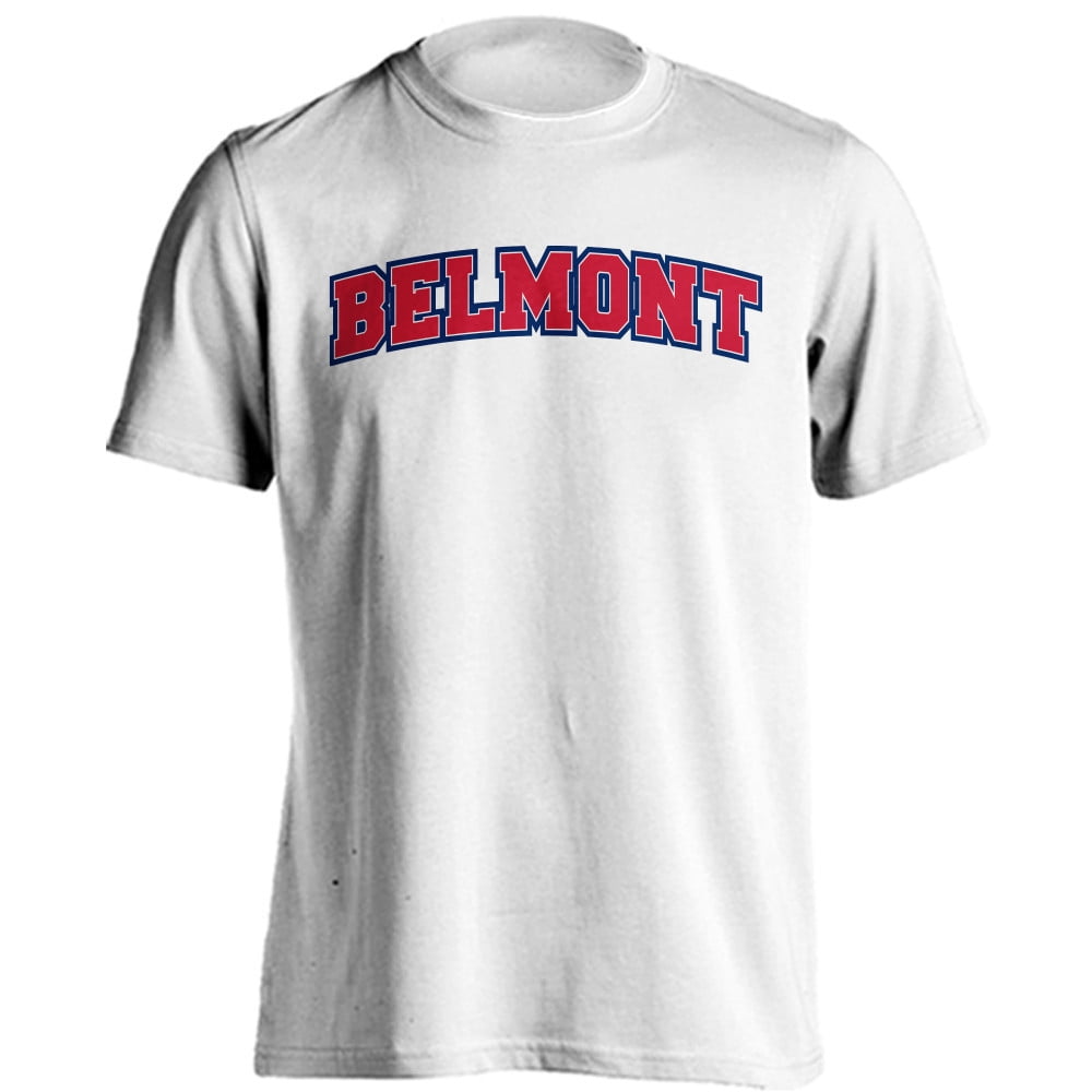 NCAA Arch Logo T-Shirt - Belmont University Bruins Navy Team Color Shirt - View #3