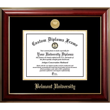 Belmont University Classic Diploma Frame