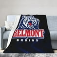 thumbnail image 1 of Belmont University Fleece Blanket, Very Soft Microfiber Flannel Blanket for Couch Warm and Cozy for All Seasons, 1 of 5