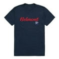 thumbnail image 1 of Belmont University Mens Script T-Shirt, Navy - Small, 1 of 1