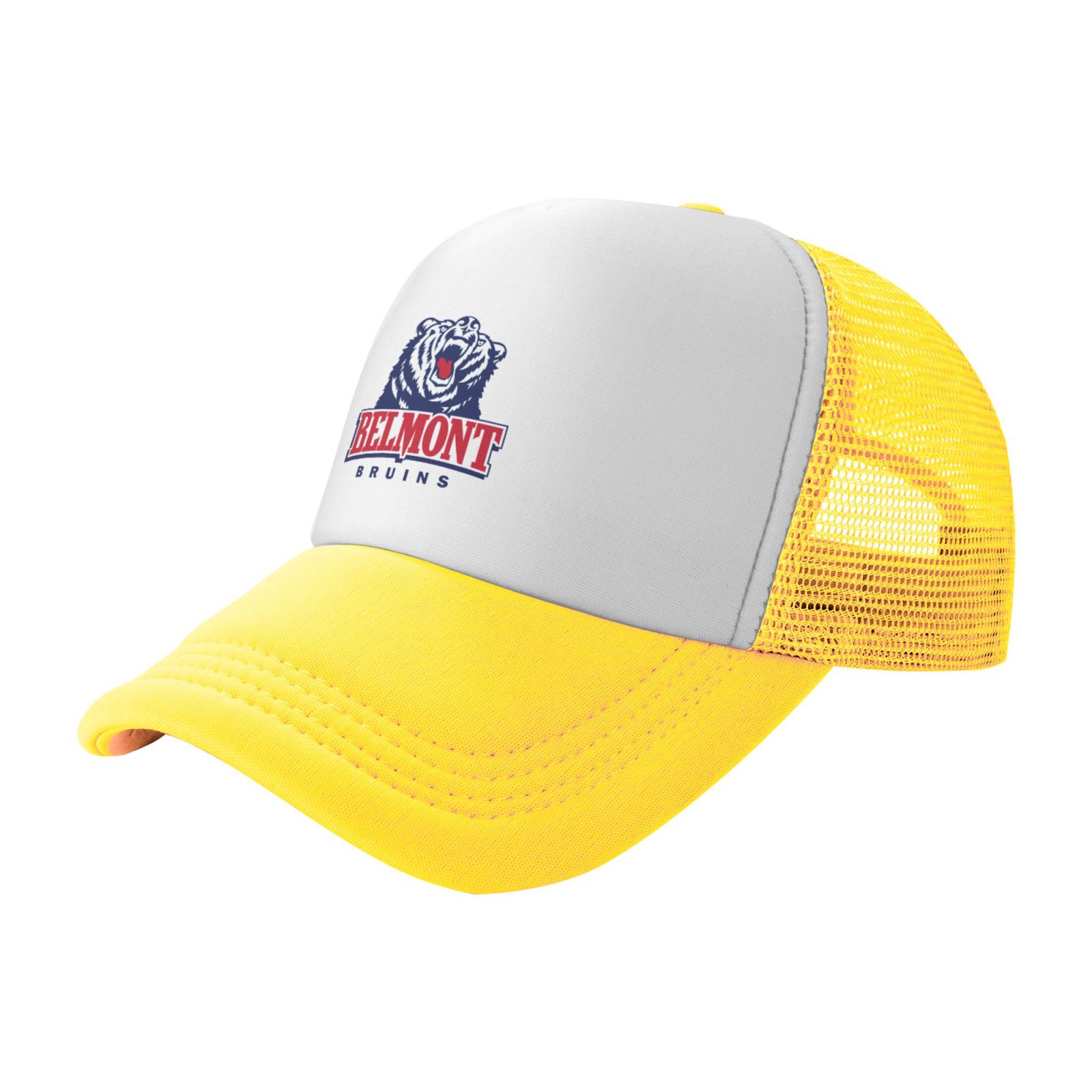 Belmont University Bruins Trucker Hat - BU Logo Baseball Cap, Adjustable, Unisex - View #4