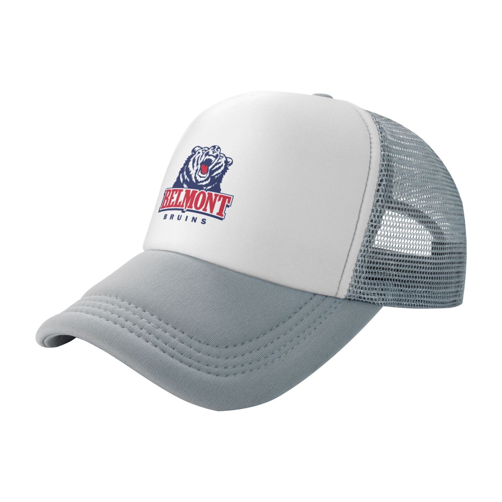 Belmont University Bruins Trucker Hat - BU Logo Baseball Cap, Adjustable, Unisex - View #2