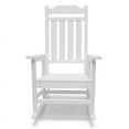thumbnail image 1 of Belmont White All Weather Indoor-Outdoor Rocking Chair, 1 of 6