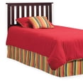 thumbnail image 1 of Belmont Wooden Headboard Panel with Slatted Grill Design, Merlot Finish, Full / Queen, 1 of 4
