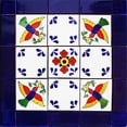 thumbnail image 1 of Belmonte Mexican Tile Set Backsplash Mural, 1 of 1