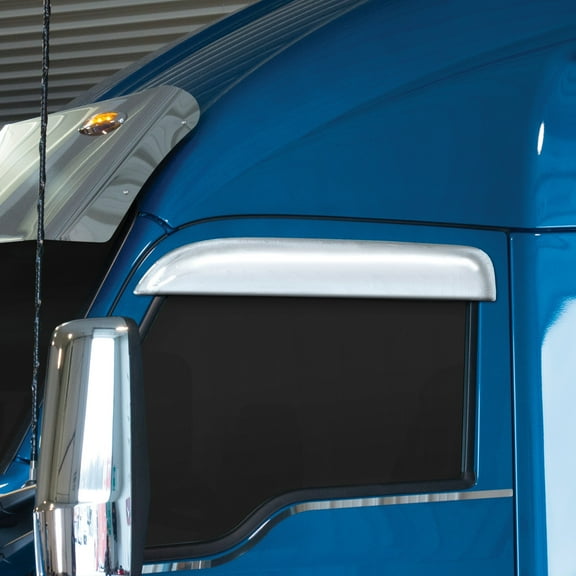 Belmor CT-825-8-1 - Tape-On Chop Tops Chrome Side Window Deflectors