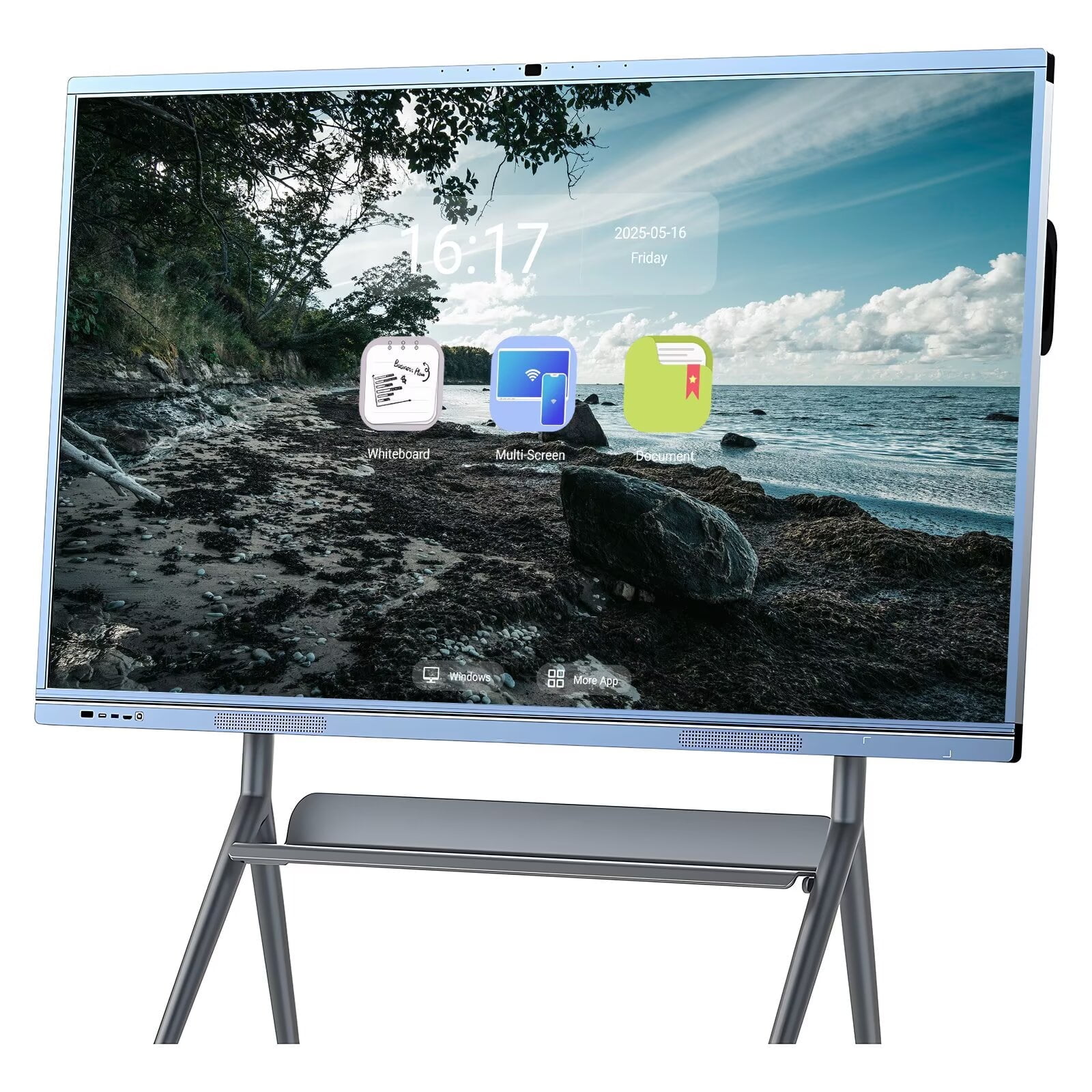 Belnet 65 inch Smartboard Touch Screen Mirroring Reverse Control IR Wireless Smart TVs for Digital Signage, School & Office