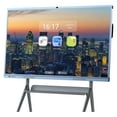 thumbnail image 1 of Belnet Interactive Whiteboard 65inch Touch Screen Mirroring Reverse Control IR Wireless Smart TVs for Digital Signage, School & Office, 1 of 9
