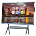 thumbnail image 1 of Belnet Smart Board 65inch Interactive Whiteboards, Touch Screen Mirroring Reverse Control IR Rotatable 4K Monitor Wireless Smart TVs for Digital Signage, School & Office, 1 of 9