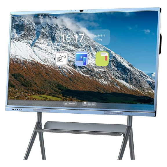 Belnet Smart Board 65inch Touch Screen Mirroring Reverse Control IR Wireless Smart TVs for Digital Signage, School & Office