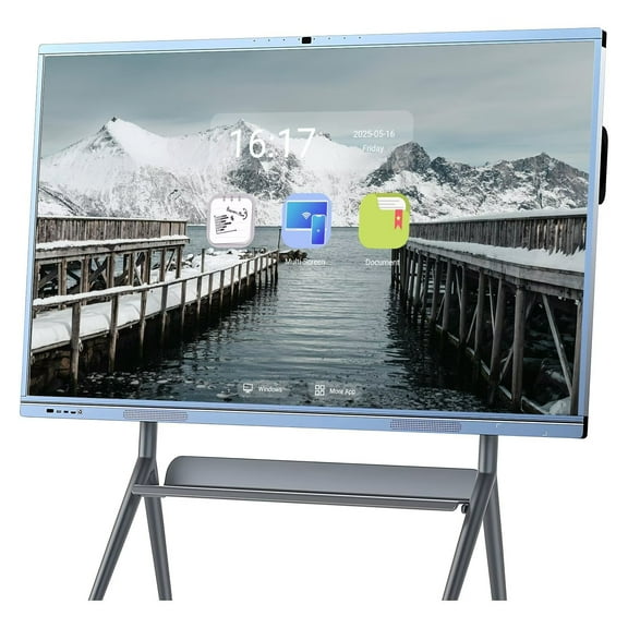 Belnet Smart Boards 65''Touch Screen Mirroring Reverse Control IR Wireless Smart TVs for Digital Signage, School & Office