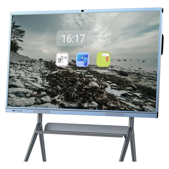 Belnet Smart Boards 65inch Touch Screen Mirroring Reverse Control IR Wireless Smart TVs for Digital Signage, School & Office