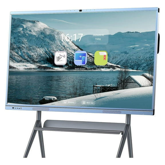 Belnet Smartboard 65inch Touch Screen Mirroring Reverse Control IR Wireless Smart TVs for Digital Signage, School & Office