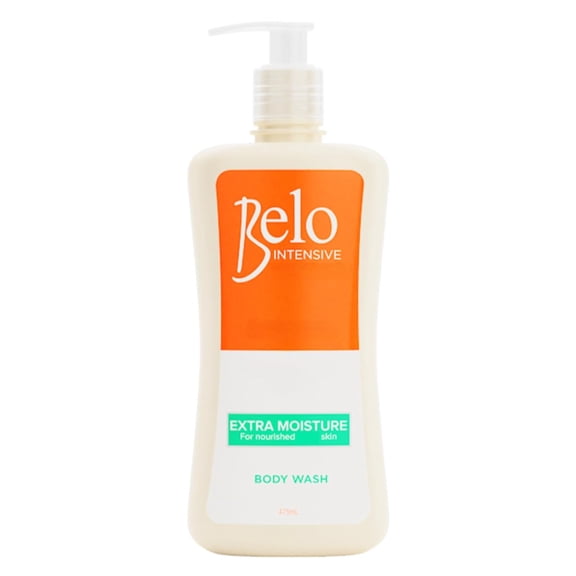 Belo Essentials Intensive Body Wash, Hydrating Cleanser with Glycerin Smooth Lather Daily Shower Gel for Even Tone Skincare - 475ml