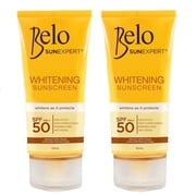 Belo SunExpert Whitening Sunscreen SPF 50 PA++, 50mL 2 Tubes