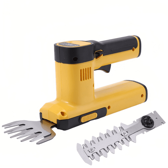 Beloadence Cordless Hedge Trimmer, 21V Electric Shrub Trimmer Grass Shears Handheld Grass Cutter