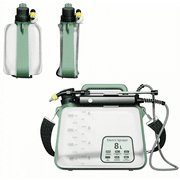 Beloadence Electric Pump Sprayer, Collapsible Garden Sprayer with Rechargeable Battery, Portable Weed Sprayers for Lawn, Yard, and Home Gardening, 8L, Green