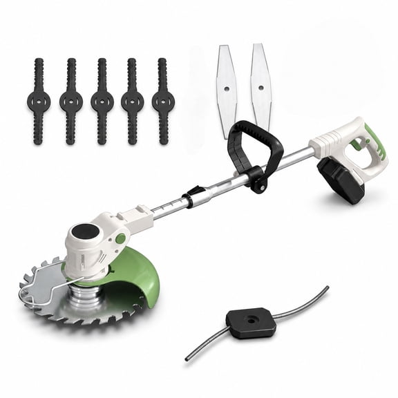 Beloadence Cordless Weed Wacker with Automatic Line Feed, 2 in 1 String Trimmer and Edger, Weed Eater for Lawn, Garden