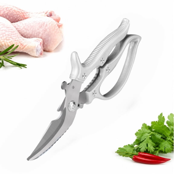 Beloadence Heavy Duty Kitchen Shears, Multipurpose Stainless Steel Poultry Scissors for Bone, Meat, and Fish