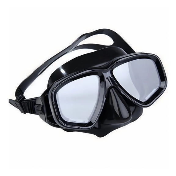 Beloadence Snorkel Mask, Swimming Goggles Adult with Nose Cover, Tempered Glass Dive Mask