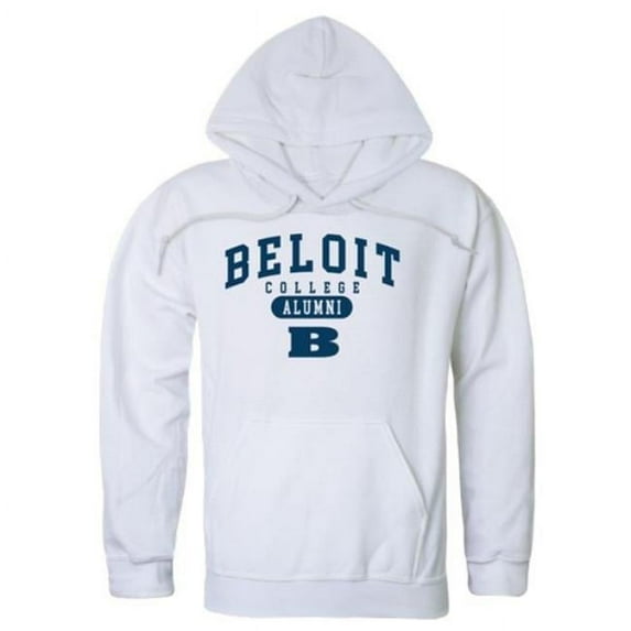 Beloit College Buccaneers Alumni Hoodie, White - Small