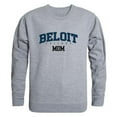 thumbnail image 1 of Beloit College Buccaneers Mom Crewneck Sweatshirt, Heather Grey - Small, 1 of 1