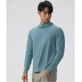 thumbnail image 1 of Belong To Young New Nylon Men's Outdoor Lightweight Breathable Leisure Sports Hooded Long Sleeve T, 1 of 1