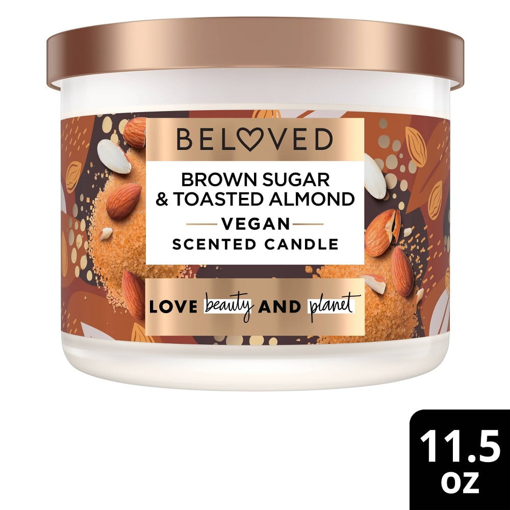 Beloved Brown Sugar and Toasted Almond 2-Wick Candle - 11.5oz