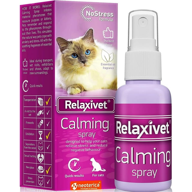 Beloved Pets Calming Pheromone Spray & Scratch Repellent for Cats