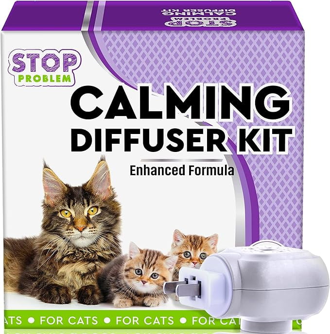 Beloved Pets Cat Calming Diffuser & Pet Anti Anxiety Products Feline