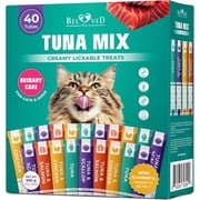Beloved Pets Creamy Lickable Cat Treats & Wet Food Squeeze Tubes – Liquid Kitten Snacks, Urinary Health Support, Multivitamin Treats for Cats & Small Dogs, Lick