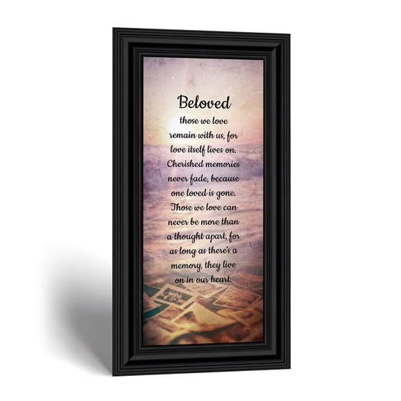 Memorial Picture Frame, Sympathy Keepsake Gift