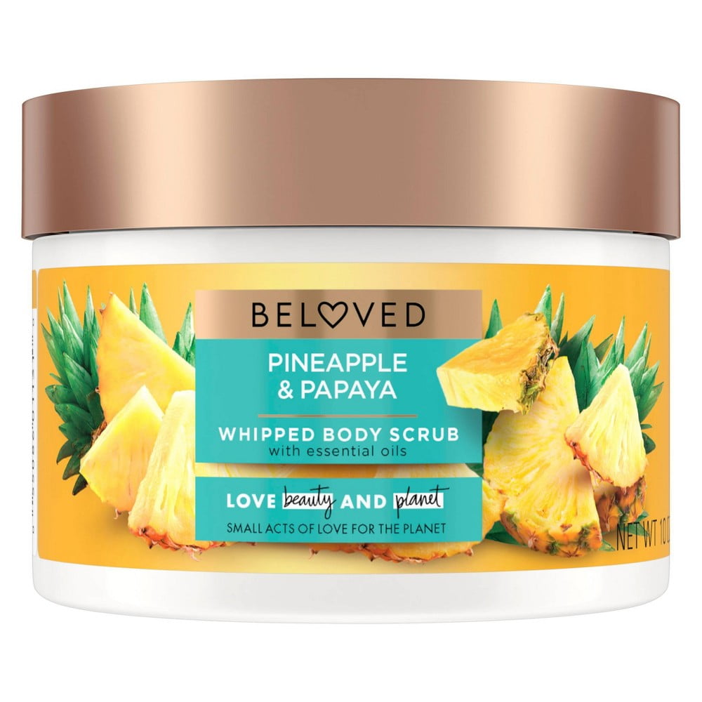 Beloved Whipped Body Scrub Pineapple Papaya 10oz