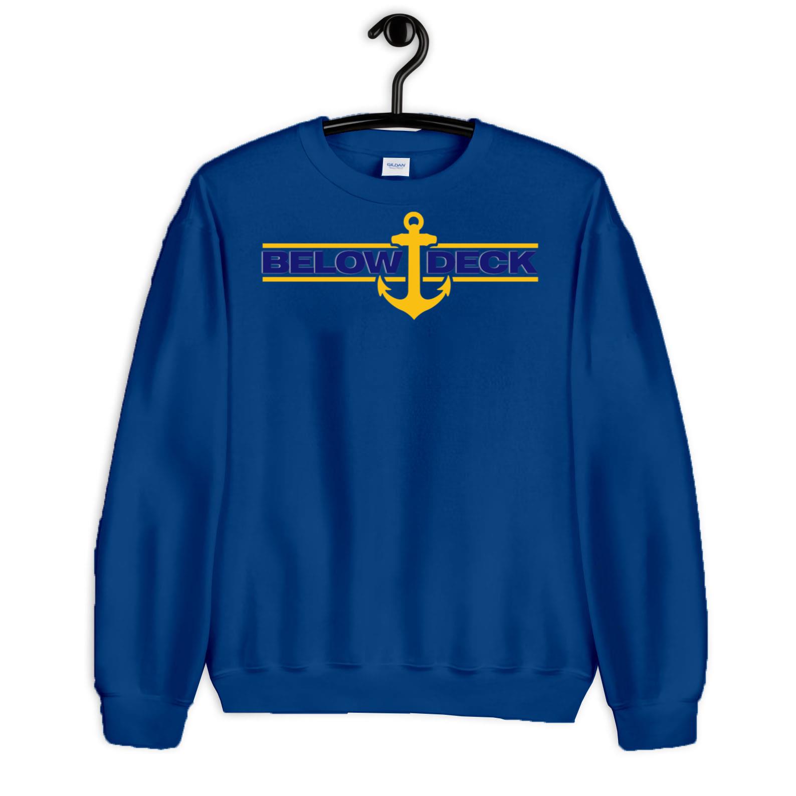 Below Deck Logo Essential TShirt Logo Men's Black TShirt Funny Size S