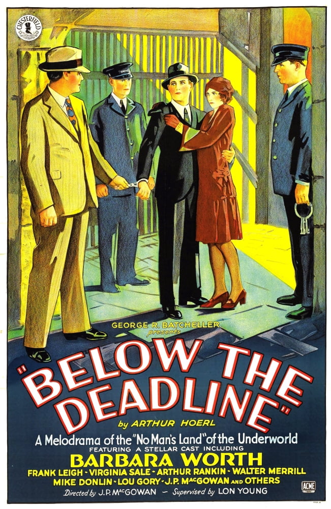 Below The Deadline U Canvas Art - (24 x 36)