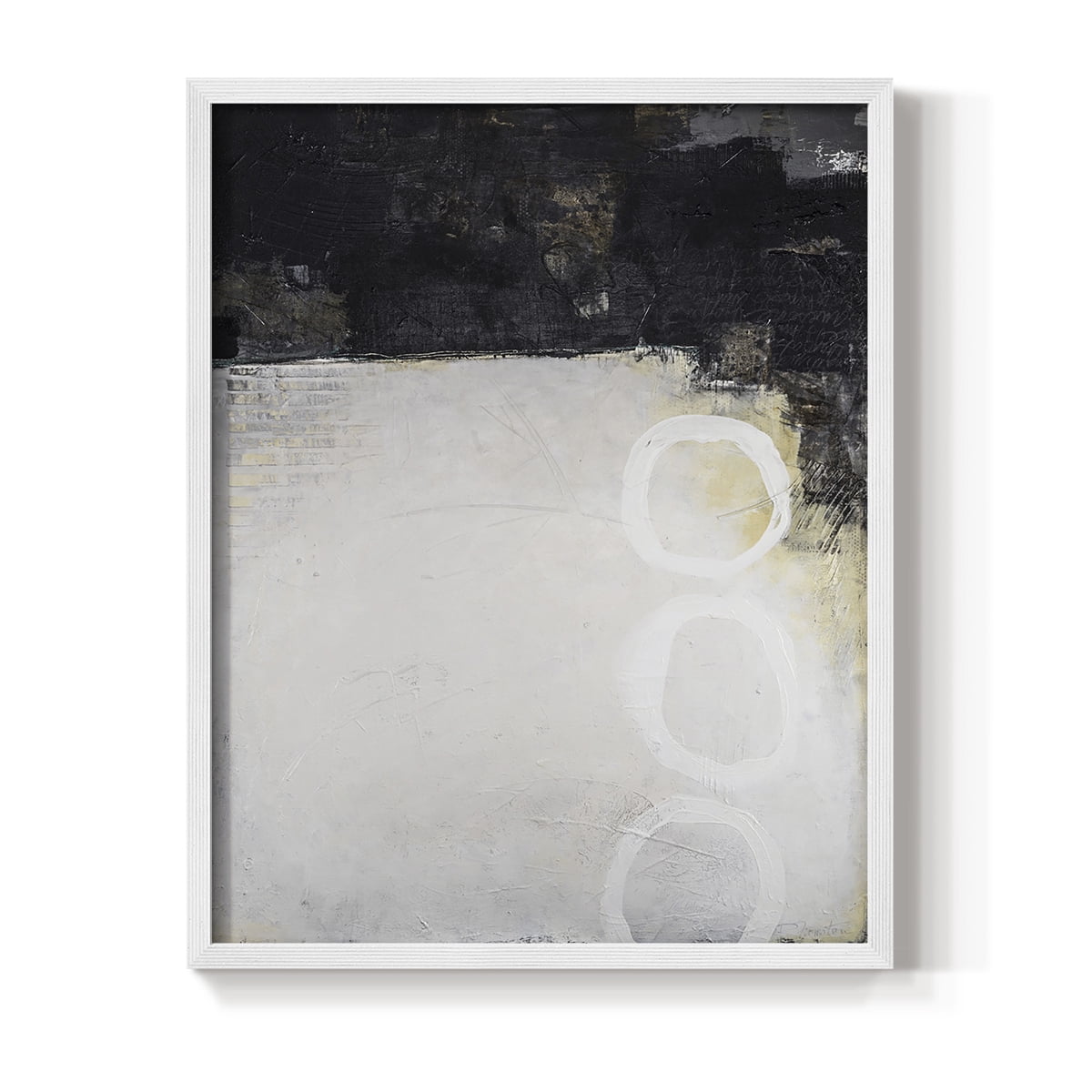 Below the Surface in Paper Solid Wood 11 x 14 Framed Print