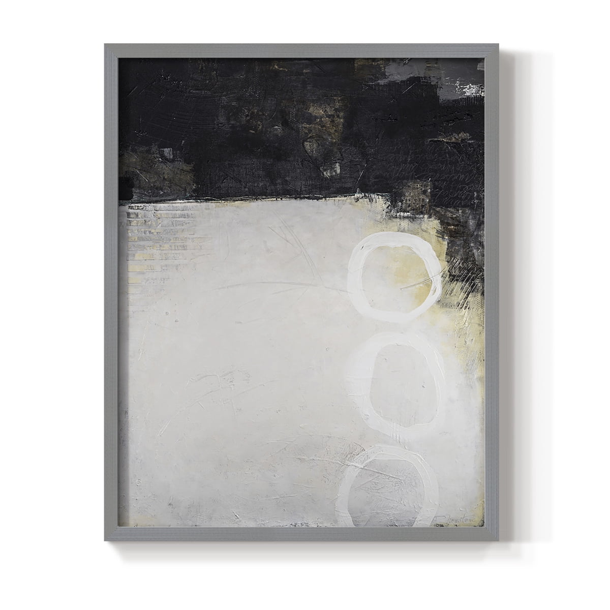Below the Surface in Paper Solid Wood 22 x 28 Framed Print