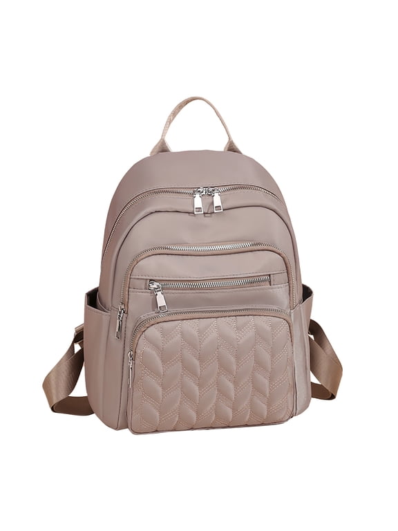 Casual Backpack for Women Oxford Cloth Travel Shoulders Bags Lightweight School Bags
