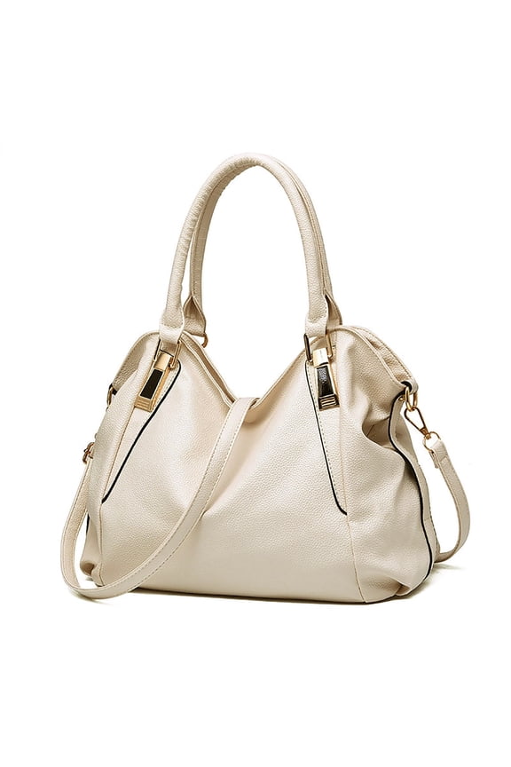 Vintage Leather Tote Handbags for Women Soft Shoulder Bags Crossbody Satchel Purse