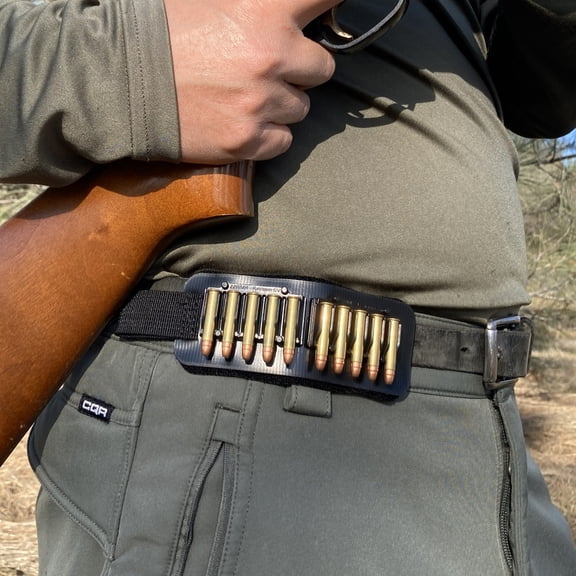 Belt Attached Ammo Card, 22WMR / .17HMR, 10 round capacity