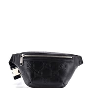Belt Bag GG Embossed Perforated Leather Small By Rebag