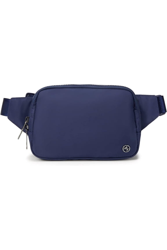 Belt Bag Large 2L, Nylon Fanny Pack Purse for Women and Men with Adjustable Strap