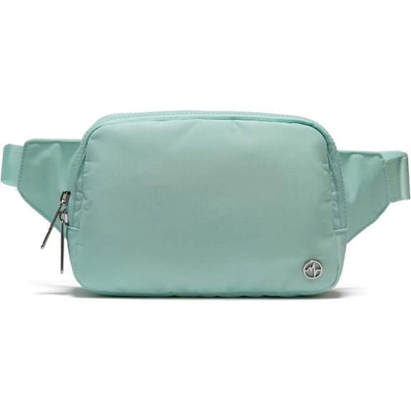 Belt Bag Large 2L, Nylon Fanny Pack Purse for Women and Men with Adjustable Strap